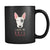 I love my Bull Terrier mug- Bull Terrier Cofee cup Dog Lover 11oz Black