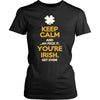 Irish T Shirt - Keep calm ...ah feck it you are Irish-T-shirt-Teelime | shirts-hoodies-mugs