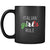 Italian  Italian girls rule 11oz Black Mug