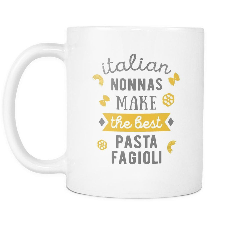 Italian Mug - Italian Nonnas Pasta Fagioli 11oz White-Drinkware-Teelime | shirts-hoodies-mugs