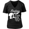 Italian T Shirt - Italian Girl-T-shirt-Teelime | shirts-hoodies-mugs