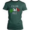 Italian T Shirt - Italian girls rule-T-shirt-Teelime | shirts-hoodies-mugs