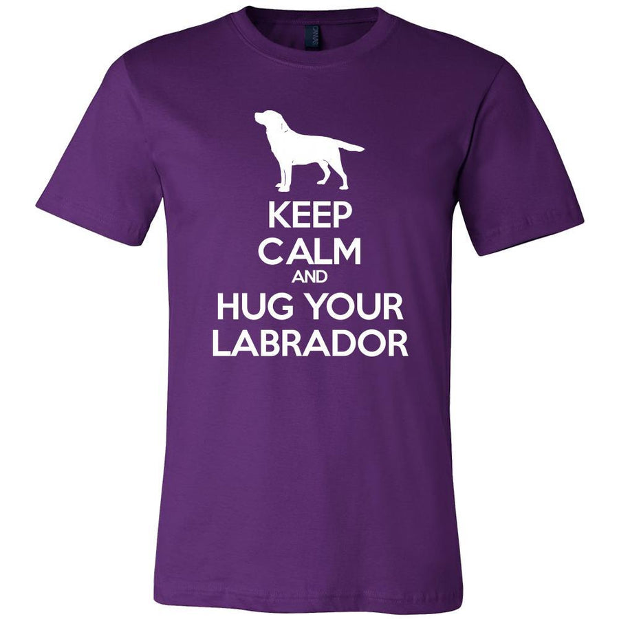 Labrador Shirt - Keep Calm and Hug Your Labrador- Dog Lover Gift Gift-T-shirt-Teelime | shirts-hoodies-mugs