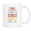 Lawyer mug - Awesome Lawyer-Drinkware-Teelime | shirts-hoodies-mugs
