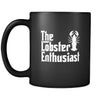 Lobster The Lobster enthusiast 11oz Black Mug-Drinkware-Teelime | shirts-hoodies-mugs