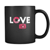 Love mug - photographers gifts photographer mug photography mugs (11oz) Black-Drinkware-Teelime | shirts-hoodies-mugs
