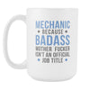 Mechanic coffee cup - Badass Mechanic-Drinkware-Teelime | shirts-hoodies-mugs