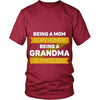 Mother's Day T Shirt - Being a Mom is an honor Being a Grandma is priceless-T-shirt-Teelime | shirts-hoodies-mugs