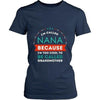 Mother's Day T Shirt - Grandma I'm called Nana because I'm too cool to be called-T-shirt-Teelime | shirts-hoodies-mugs