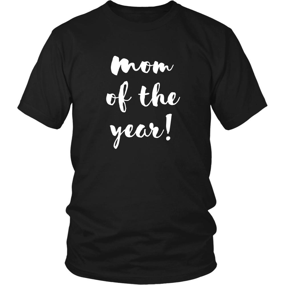 Mother's Day T Shirt - Mom of the year-T-shirt-Teelime | shirts-hoodies-mugs