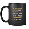 Mug Programmer Programmer Gifts 99 little bugs in the code Programmer (11oz) Black Mug-Drinkware-Teelime | shirts-hoodies-mugs