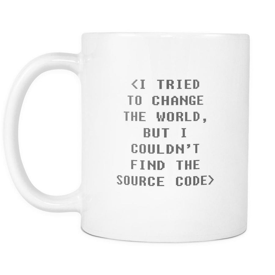 Mug Programmer Programmer Gifts - Source Code mug - Programmer Mug Programmers Mug (11oz)-Drinkware-Teelime | shirts-hoodies-mugs