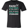 Nurse Anesthetist Shirt - Raise your hand if you love Nurse Anesthetist, if not raise your standards - Profession Gift-T-shirt-Teelime | shirts-hoodies-mugs