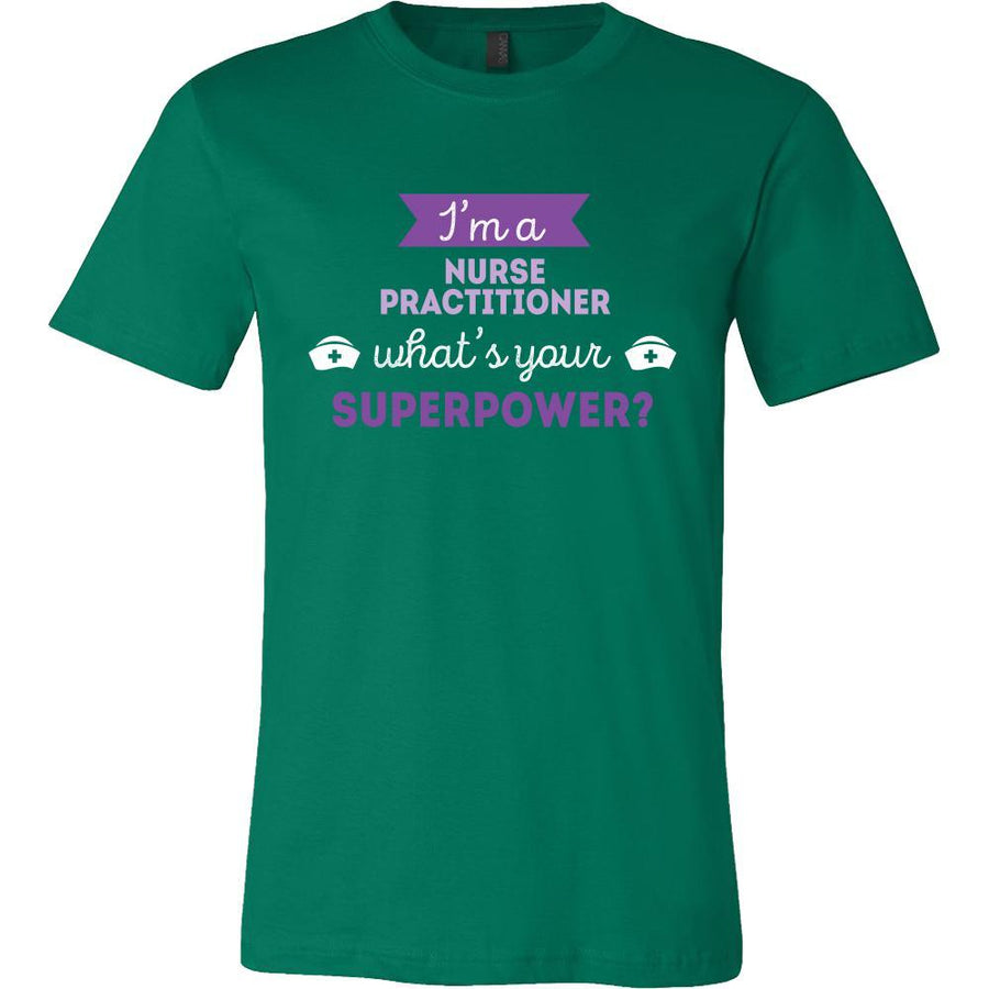 Nurse practitioner Shirt - I'm a Nurse practitioner, what's your superpower? - Profession Gift-T-shirt-Teelime | shirts-hoodies-mugs