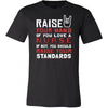 Nurse Shirt - Raise your hand if you love Nurse , if not raise your standards - Profession Gift-T-shirt-Teelime | shirts-hoodies-mugs