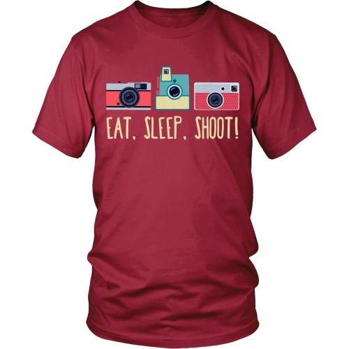 Photography T Shirt - Eat, Sleep, Shoot!