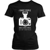 Photography T Shirt - I Shoot People And Sometimes Cut Off Their Head-T-shirt-Teelime | shirts-hoodies-mugs