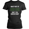 Programmers T Shirt - What part of [some binary code] don't you understand-T-shirt-Teelime | shirts-hoodies-mugs