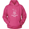 Pug Shirt - Keep Calm and Hug Your Pug- Dog Lover Gift-T-shirt-Teelime | shirts-hoodies-mugs