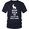 Rabbit Shirt - White Rabbit - Animal Lover Gift-T-shirt-Teelime | shirts-hoodies-mugs