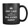Real Estate Ask Me 11oz Black Mug-Drinkware-Teelime | shirts-hoodies-mugs