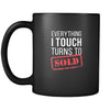 Real Estate Everything I touch turns to SOLD 11oz Black Mug-Drinkware-Teelime | shirts-hoodies-mugs