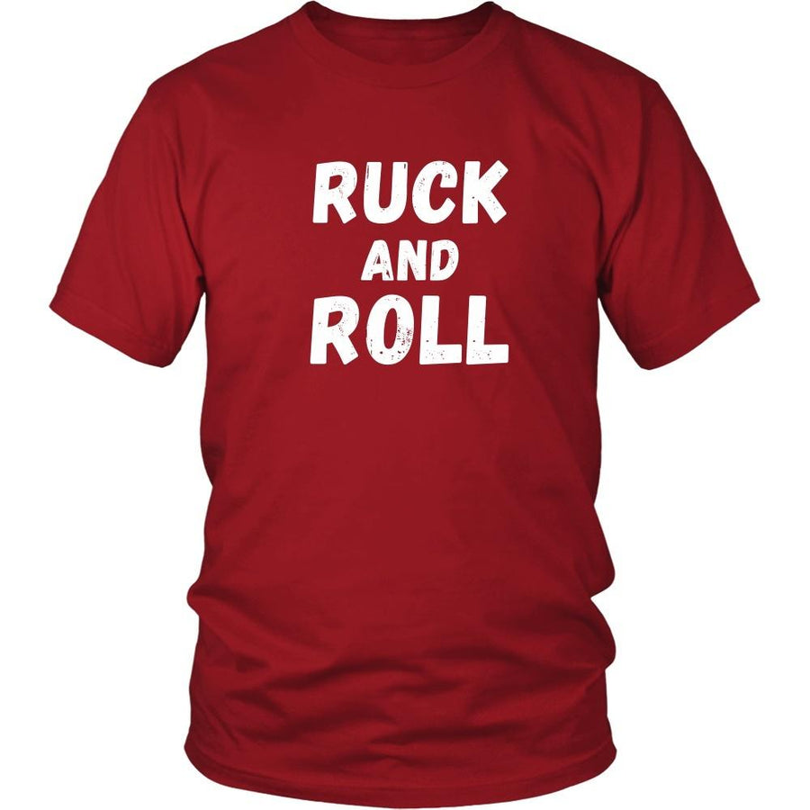 Rugby T Shirt - Rugby Ruck and Roll-T-shirt-Teelime | shirts-hoodies-mugs