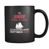 Sailing I'm a sailor grandpa just like a normal grandpa except much cooler 11oz Black Mug-Drinkware-Teelime | shirts-hoodies-mugs