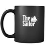 Sailing The Sailor 11oz Black Mug-Drinkware-Teelime | shirts-hoodies-mugs