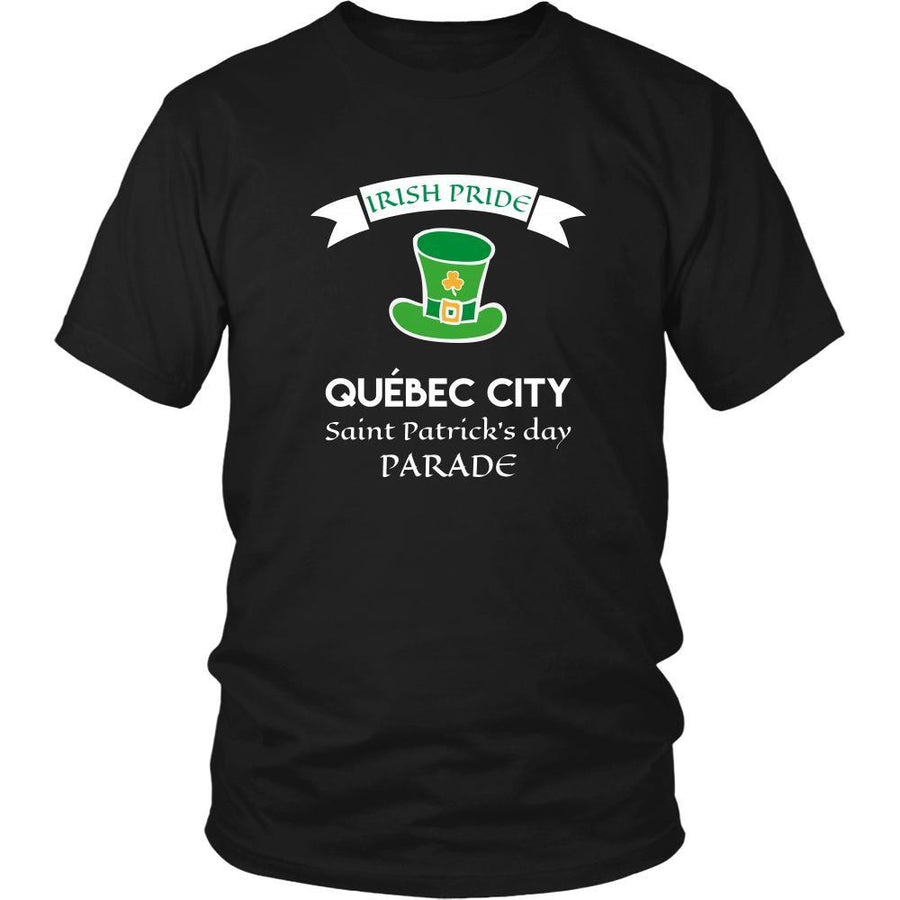 Saint Patrick's Day - " Quebec City Canada Irish Pride Parade " - custom made unique t-shirt.-T-shirt-Teelime | shirts-hoodies-mugs