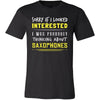 Saxophones Shirt - Sorry If I Looked Interested, I think about Saxophones - Music Instrument Gift-T-shirt-Teelime | shirts-hoodies-mugs