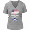 Scottish T Shirt - American grown with Scottish roots-T-shirt-Teelime | shirts-hoodies-mugs