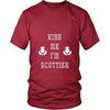 Scottish T Shirt - Kiss me I'm Scottish-T-shirt-Teelime | shirts-hoodies-mugs