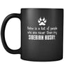 Siberian Husky People Nicer Than My Siberian Husky 11oz Black Mug-Drinkware-Teelime | shirts-hoodies-mugs
