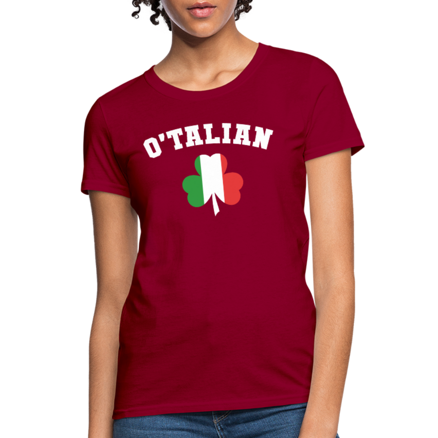 St. Patrick's Day - O'Italian - Women's T-Shirt