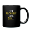 49% Psychiatrist 51% Badass Full Color Mug-Full Color Mug | BestSub B11Q-Teelime | shirts-hoodies-mugs