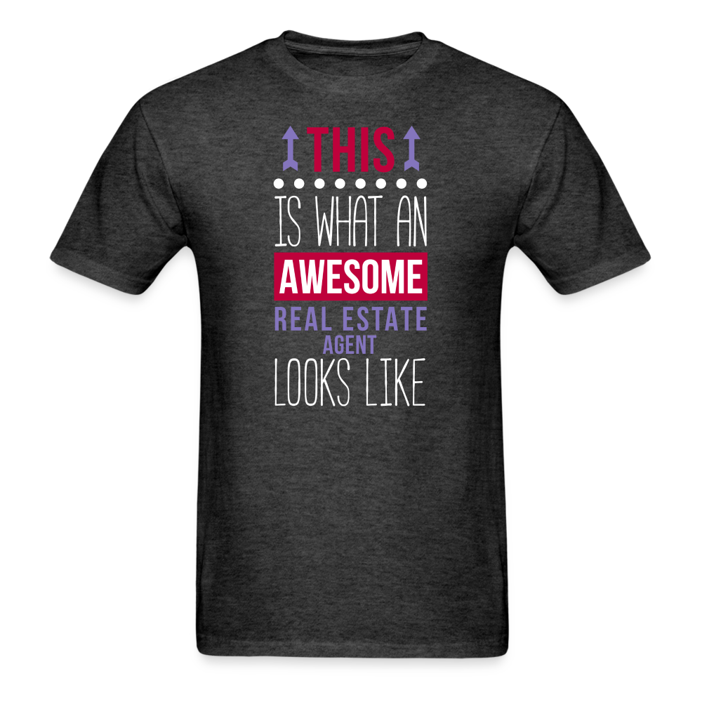 This is what an awesome Real Estate Agent looks like Unisex Classic T-Shirt-Unisex Classic T-Shirt | Fruit of the Loom 3930-Teelime | shirts-hoodies-mugs