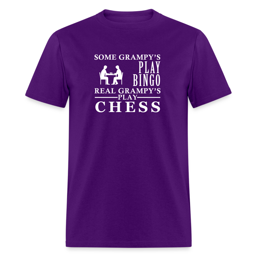 Grampy's Chess Unisex Classic T-Shirt-Unisex Classic T-Shirt | Fruit of the Loom 3930-Teelime | shirts-hoodies-mugs
