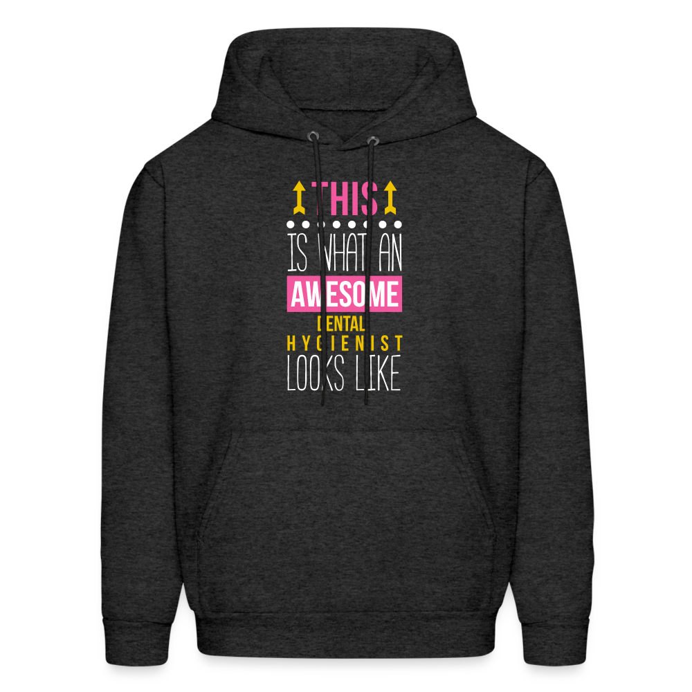 This is what an awesome Dental Hygienist looks like Men's Hoodie-Men's Hoodie | Hanes P170-Teelime | shirts-hoodies-mugs