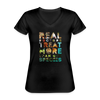 Real Doctors treat more than one species Women's V-Neck T-Shirt-Women's V-Neck T-Shirt | Fruit of the Loom L39VR-Teelime | shirts-hoodies-mugs