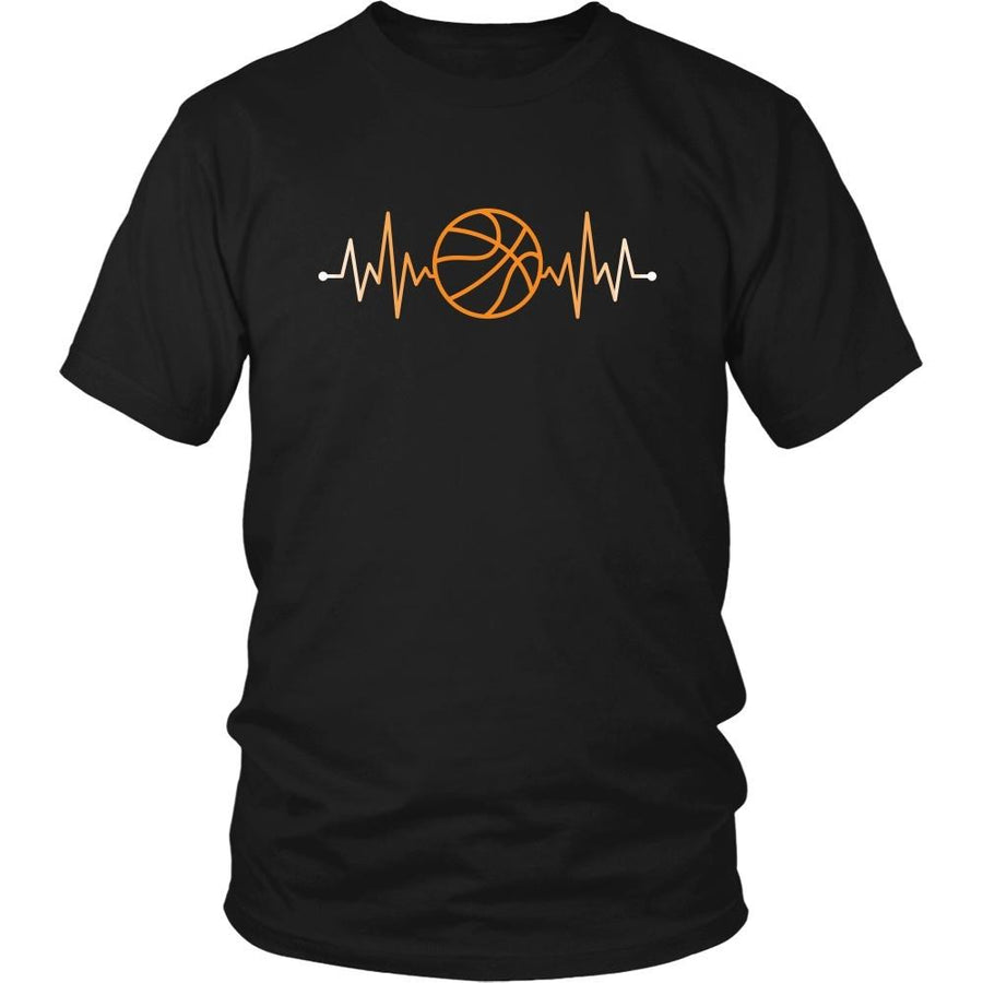 Basketball Rhythm Basketball Pulse-T-shirt-Teelime | shirts-hoodies-mugs