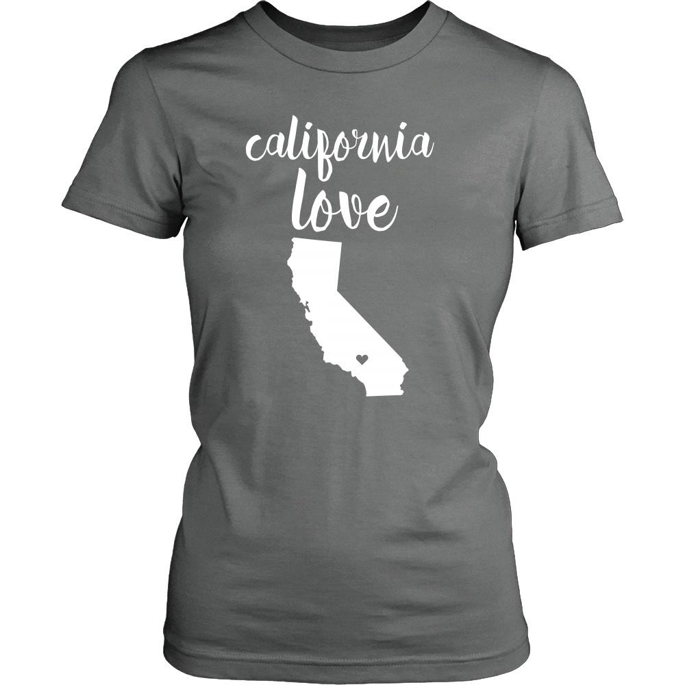 State T Shirt - California Love-T-shirt-Teelime | shirts-hoodies-mugs