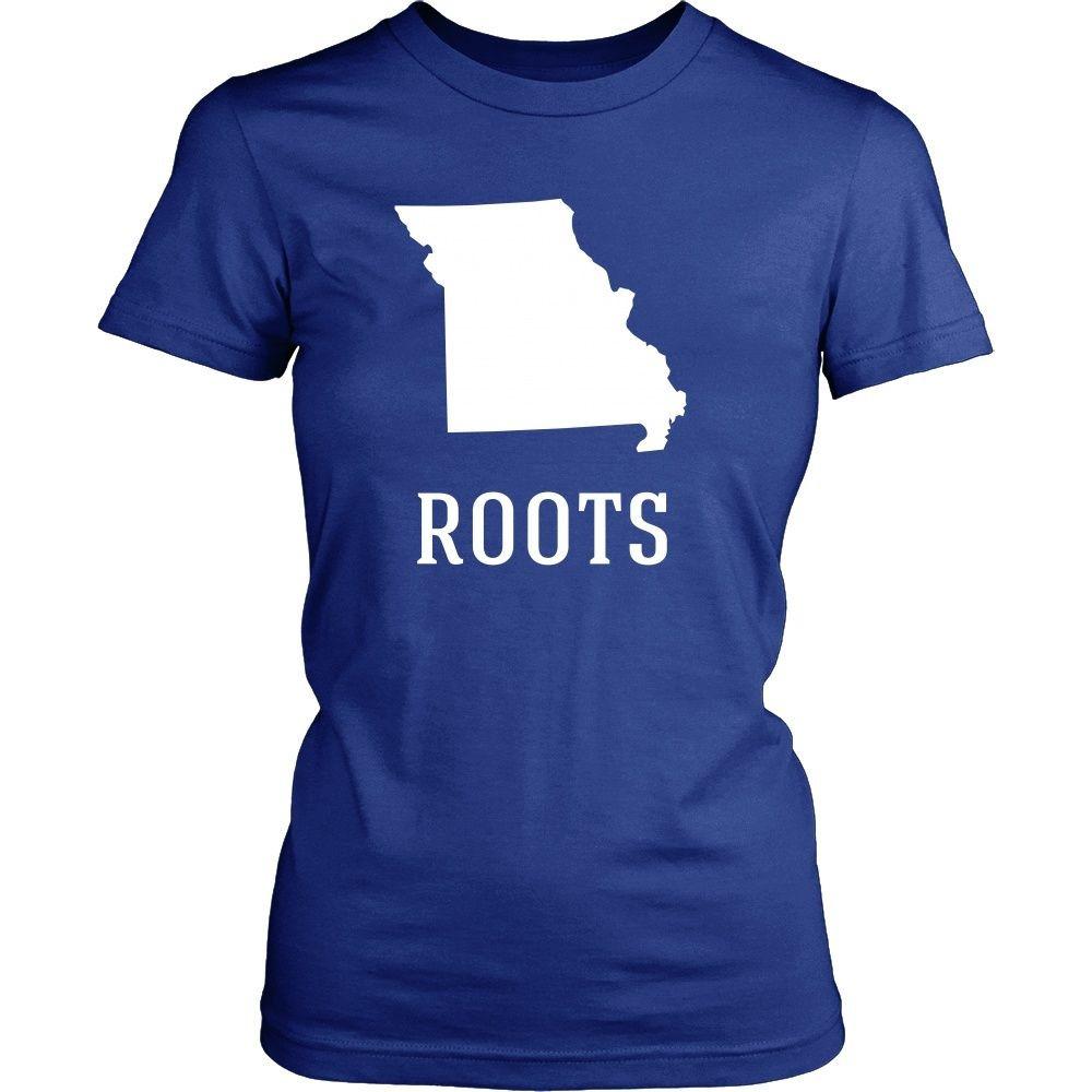 State T Shirt - Missouri Roots-T-shirt-Teelime | shirts-hoodies-mugs