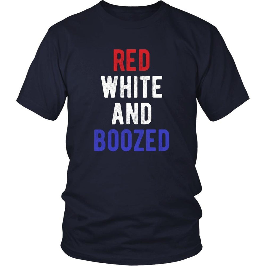 State T Shirt - Red White and Boozed
