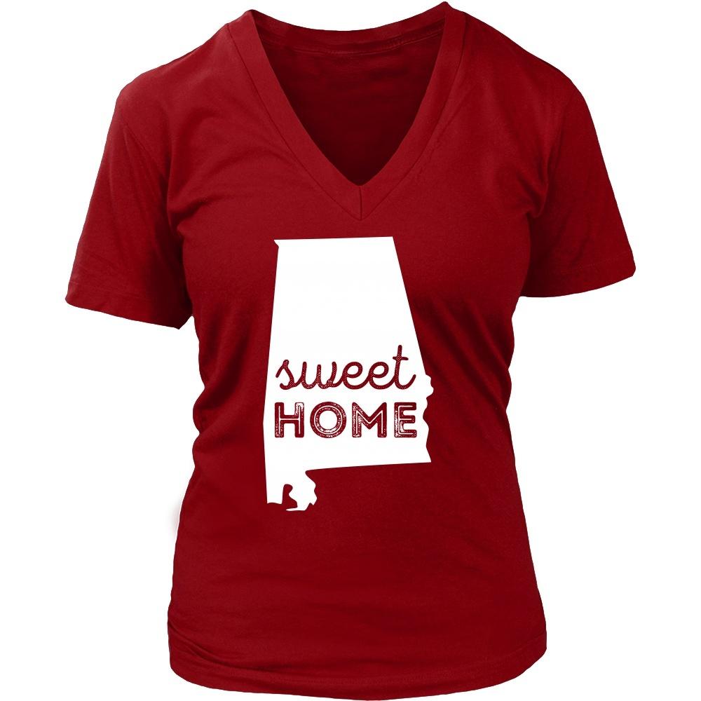State T Shirt - Sweet Home Alabama-T-shirt-Teelime | shirts-hoodies-mugs