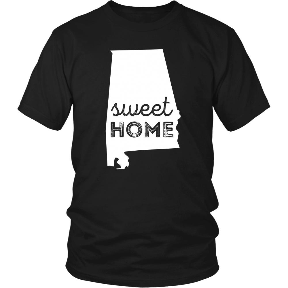 State T Shirt - Sweet Home Alabama-T-shirt-Teelime | shirts-hoodies-mugs