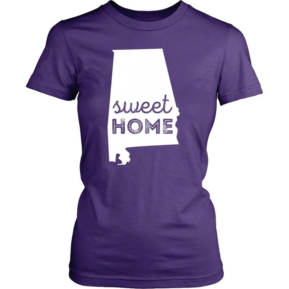 State T Shirt - Sweet Home Alabama-T-shirt-Teelime | shirts-hoodies-mugs