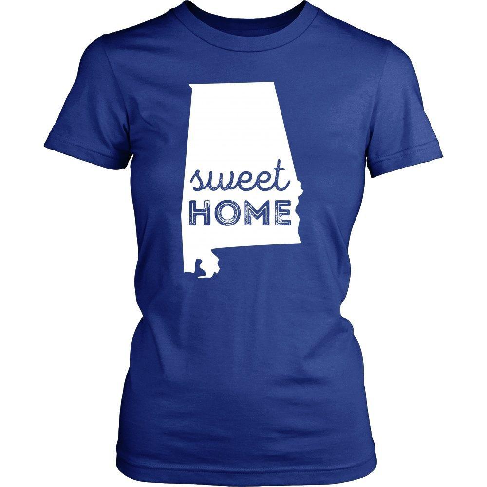 State T Shirt - Sweet Home Alabama-T-shirt-Teelime | shirts-hoodies-mugs