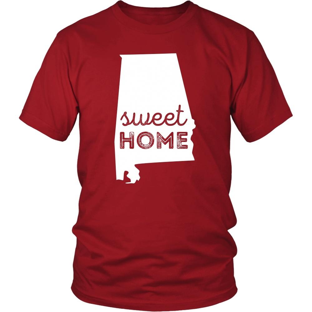 State T Shirt - Sweet Home Alabama-T-shirt-Teelime | shirts-hoodies-mugs