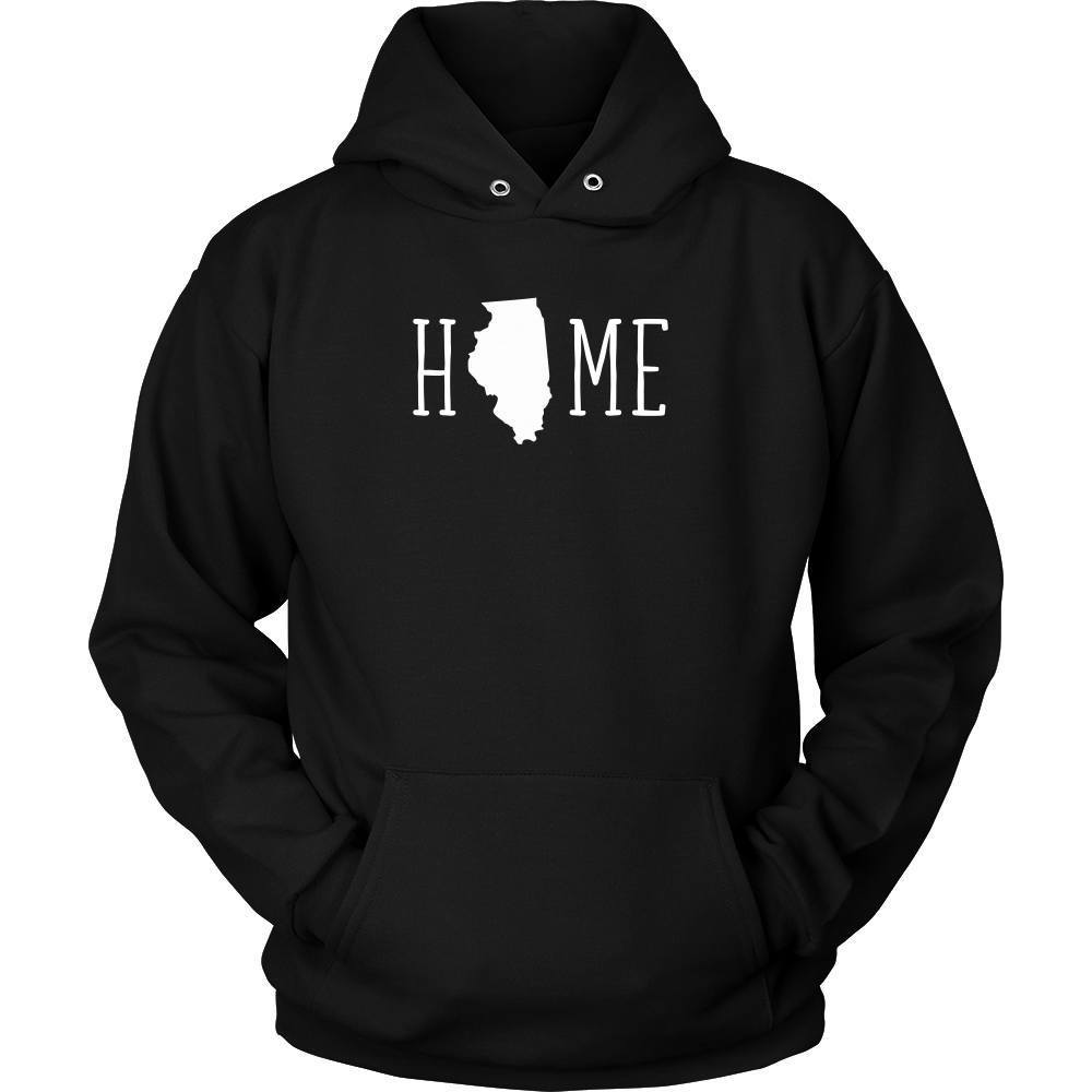 State T Shirt - Sweet Home Illinois-T-shirt-Teelime | shirts-hoodies-mugs